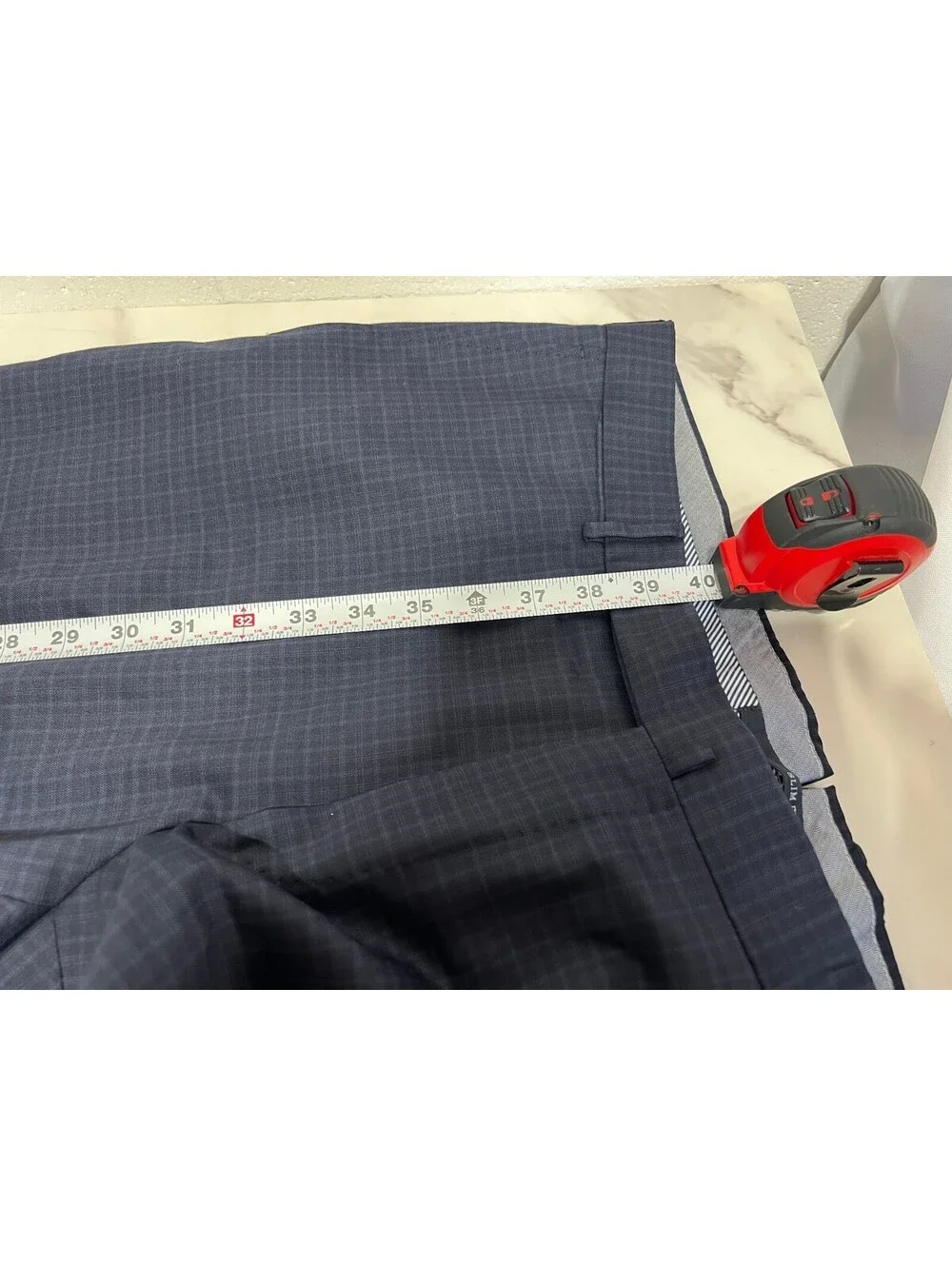 Ermenegildo Zegna Slim Fit Wool Trousers US 46R (EU Size 6-56 R)